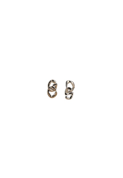 Shop Gcds Earrings Brass And Silver