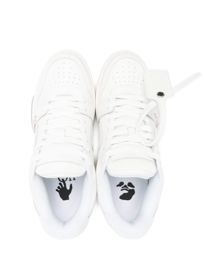 Shop Off-white White Out Of Office For Walking Sneakers In Bianco