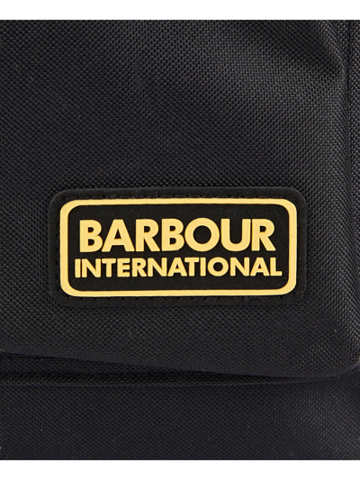 Shop Barbour International Knockhill Backpack In Nero