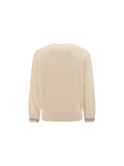 Shop Neil Barrett James Harden X  Sweatshirt In Cream/nat/bei