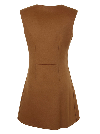 Shop Ermanno Scervino Sleeveless Mini Dress