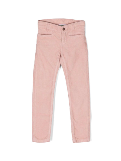 Shop Bonpoint Brook Trousers In Rose Pale