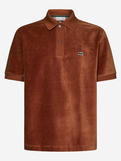 Lacoste Polo Shirt Men In Brown | ModeSens