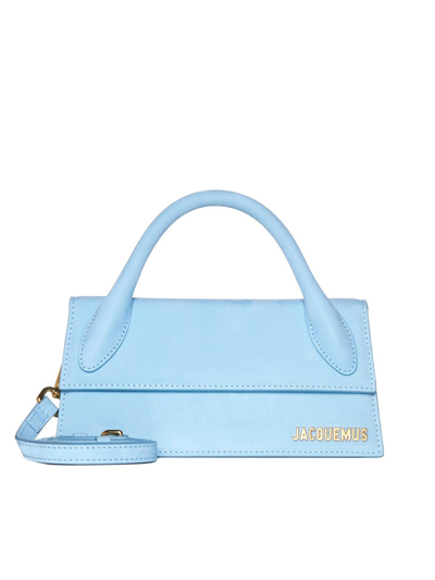 Shop Jacquemus Le Chiquito Mini Tote Bag In Light Blue