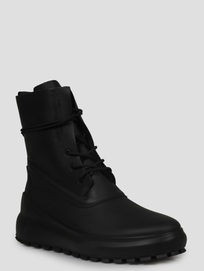 Shop Stone Island Shadow Project S012f Duck Boot In Black