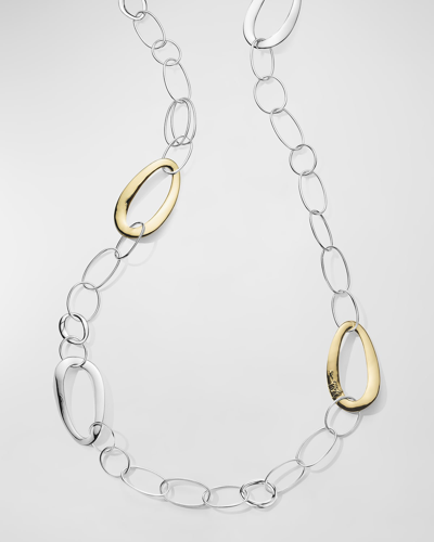 Shop Ippolita Handmade Cherish Chain Necklace In Chimera In Gold And Silver