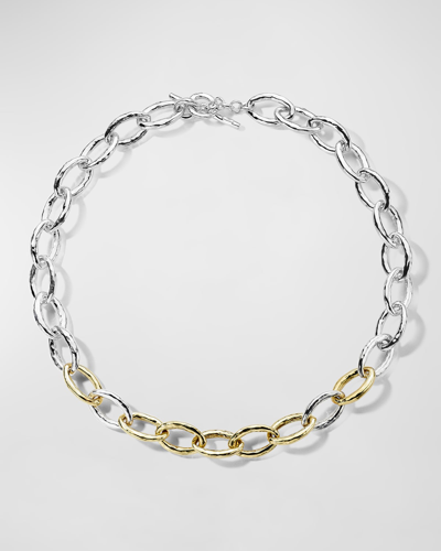 Shop Ippolita Bastille Link Chain Necklace In Chimera In Gold And Silver