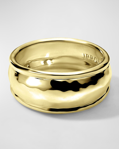Shop Ippolita Thin Goddess Ring In 18k Gold In Yellow Gold