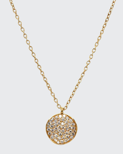 Shop Ippolita Small Flower Pendant Necklace In 18k Gold With Diamonds