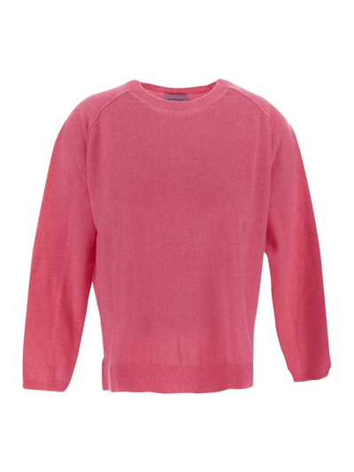 Shop Malebolge Viii Knit Crewneck In Pink