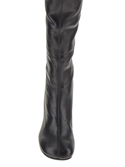 Shop Burberry Over-the-knee Boots In Black