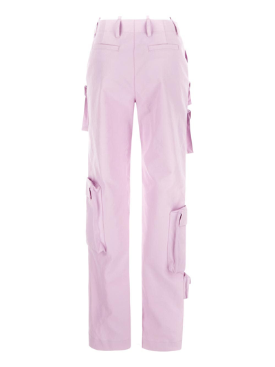 Shop Off-white Cargo Pink Trousers