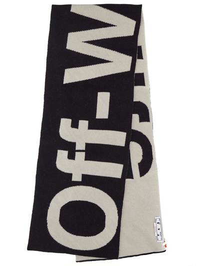 Shop Off-white Logoed Scarf
