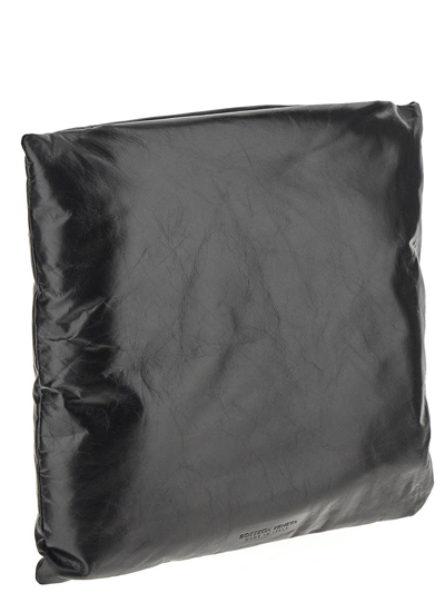 Shop Bottega Veneta Pillow Pouch In Black