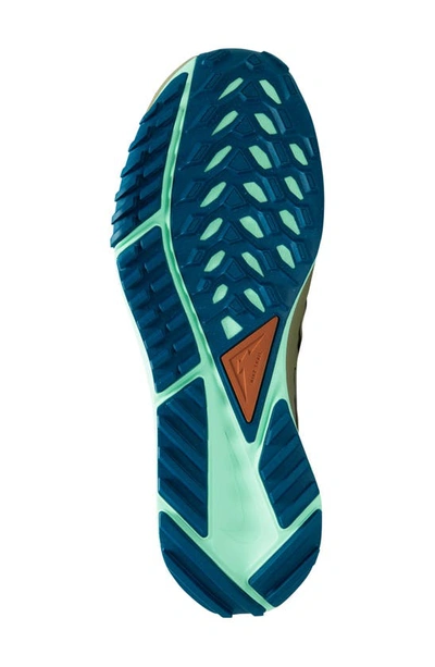 Shop Nike React Pegasus Trail 4 Running Shoe In Black/ Alligator/ Rust/ Mint