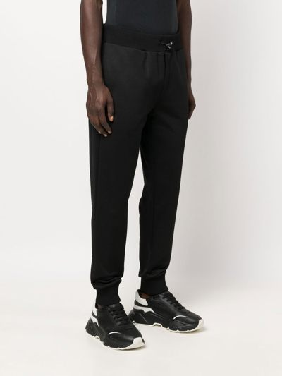 Shop Plein Sport Tiger-head Motif Track Pants In Black