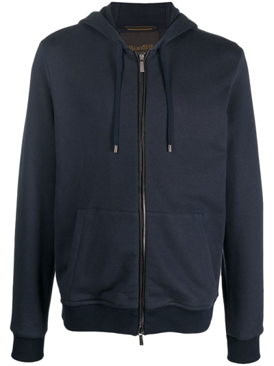 MOORER TARAN ZIP-UP HOODED JACKET 