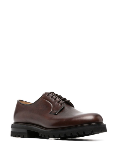 Shop Church's Lace-up Fastening Derby Shoes In Brown