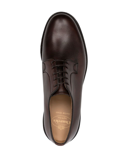 Shop Church's Lace-up Fastening Derby Shoes In Brown