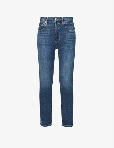 Shop Citizens Of Humanity Women's Undercurrent Jolene High-rise Slim-fit Stretch-denim Jeans