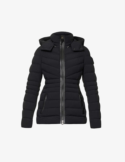 Shop Mackage Womens Black Women's Black Patsy Quilted Regular-fit Shell-down Jacket, Size: