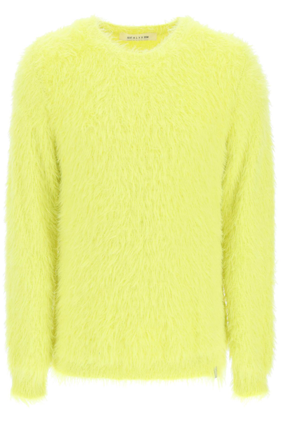 Shop Alyx 1017  9sm Fur-effect Sweater In Yellow