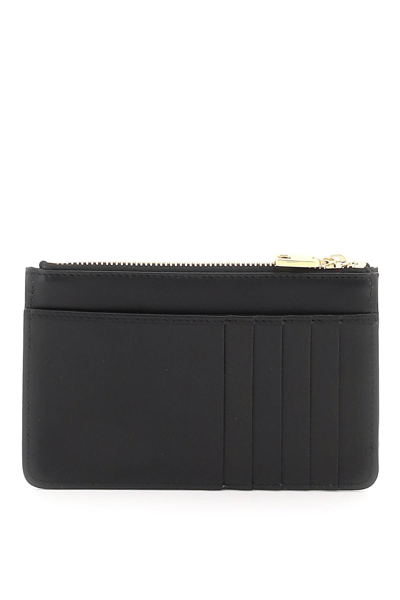 Shop Dolce & Gabbana Logoed Card Holder In Black