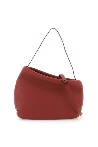 Shop Marsèll Marsell Grained Leather 'fantasma' Bag In Red