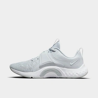Shop Nike Women's Renew In-season Tr 12 Training Shoes In Pure Platinum/metallic Silver/white