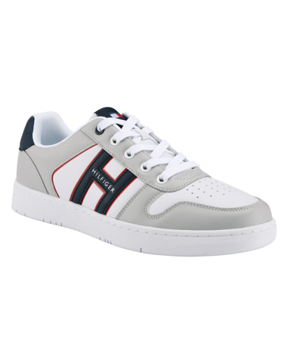 Tommy Hilfiger Men's Tecola Lace Up Low Top Sneakers Men's Shoes In Light  Gray | ModeSens