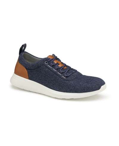 Johnston & Murphy Men's Amherst Knit U-throat Shoes Men's Shoes In Navy