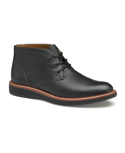 Johnston & Murphy Men's Upton Chukka Boots In Black