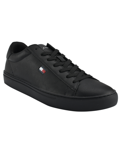 Shop Tommy Hilfiger Men's Brecon Cup Sole Sneakers In Black