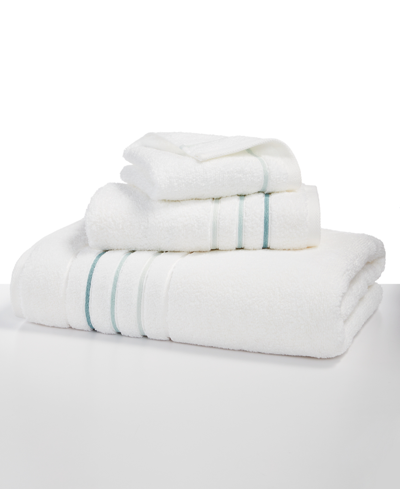 Shop Hotel Collection Ultimate Micro Cotton Borderline 30" X 56" Bath Towel, Created For Macy's In Green
