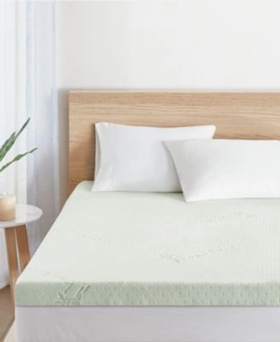 Shop Clean Spaces 3 Green Tea Foam With Removable Cooling Cover Mattress Toppers