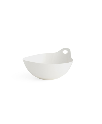 Shop Nambe Portables Round Serving Bowl In White