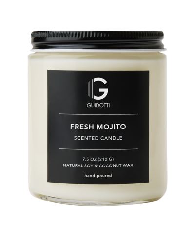 Shop Guidotti Candle Fresh Mojito Scented Candle, 1-wick, 7.5 oz In Clear