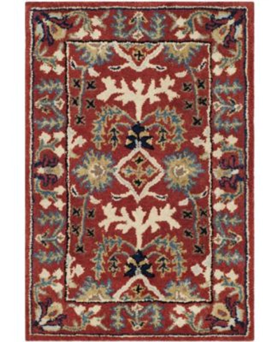 Shop Safavieh Antiquity At64 Area Rug In Navy