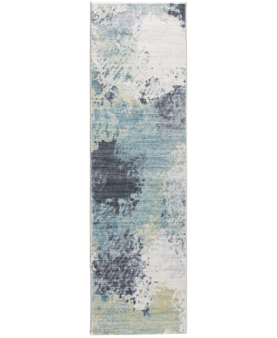 Shop Kas Roxy 2806 2' X 7' Runner Area Rug In Blue