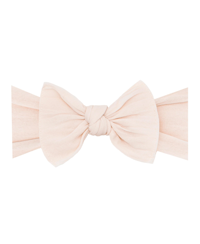 Shop Baby Bling Infant-toddler Knot Headband For Girls In Oatmeal