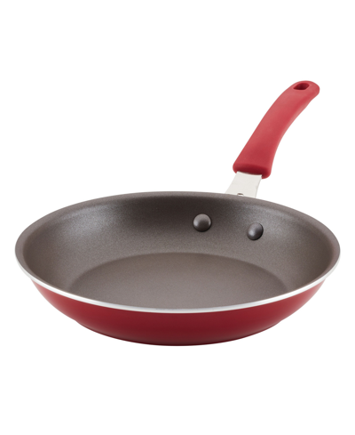 Shop Rachael Ray Cook + Create Aluminum Nonstick Frying Pan, 10" In Red