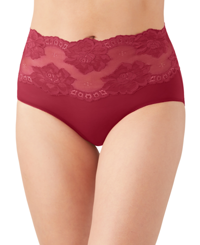 Shop Wacoal Women's Light & Lacy Brief Underwear 870363 In Rhubarb