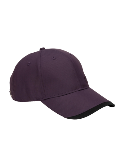 Shop Perry Ellis Men's Ripstop Low Profile Baseball Golf Cap, Embroidered Logo In Nightshade