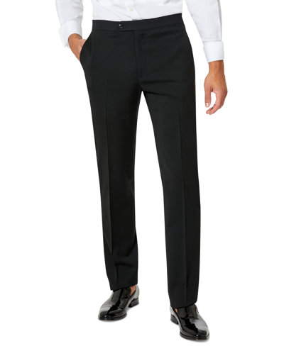 Tommy Hilfiger Men's Th Flex Stretch Regular-fit Chino Pant, Created For Macy's In Black