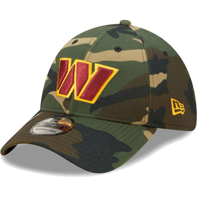 New Era Camo Washington Commanders Logo 39thirty Flex Hat ModeSens