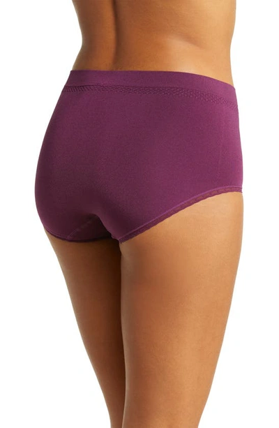Shop Wacoal B-smooth Briefs In Pickled Beet