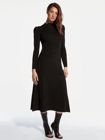 Shop As By Df Harvest Moon Knit Dress In Black