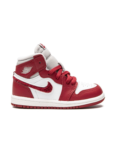 Shop Jordan Air  1 High Retro Og "varsity Red" Sneakers