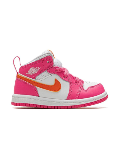 Shop Jordan 1 Mid "pinksicle" Sneakers