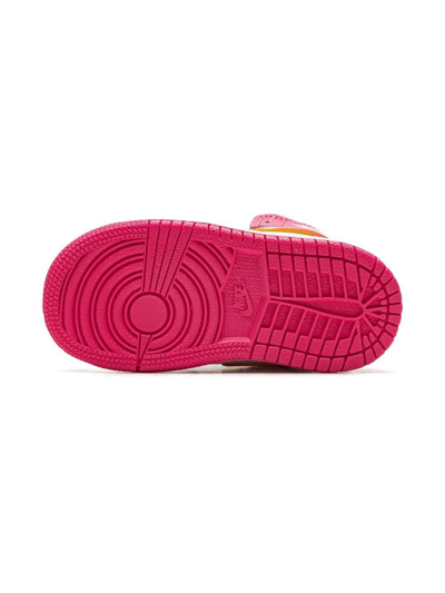 Jordan Air  1 Mid Sneakers In Pink